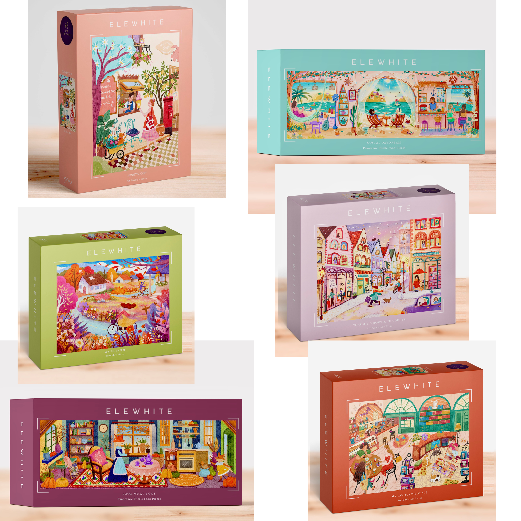 2026 Why Choose? Have It All [6 Puzzles] – ELEWHITE