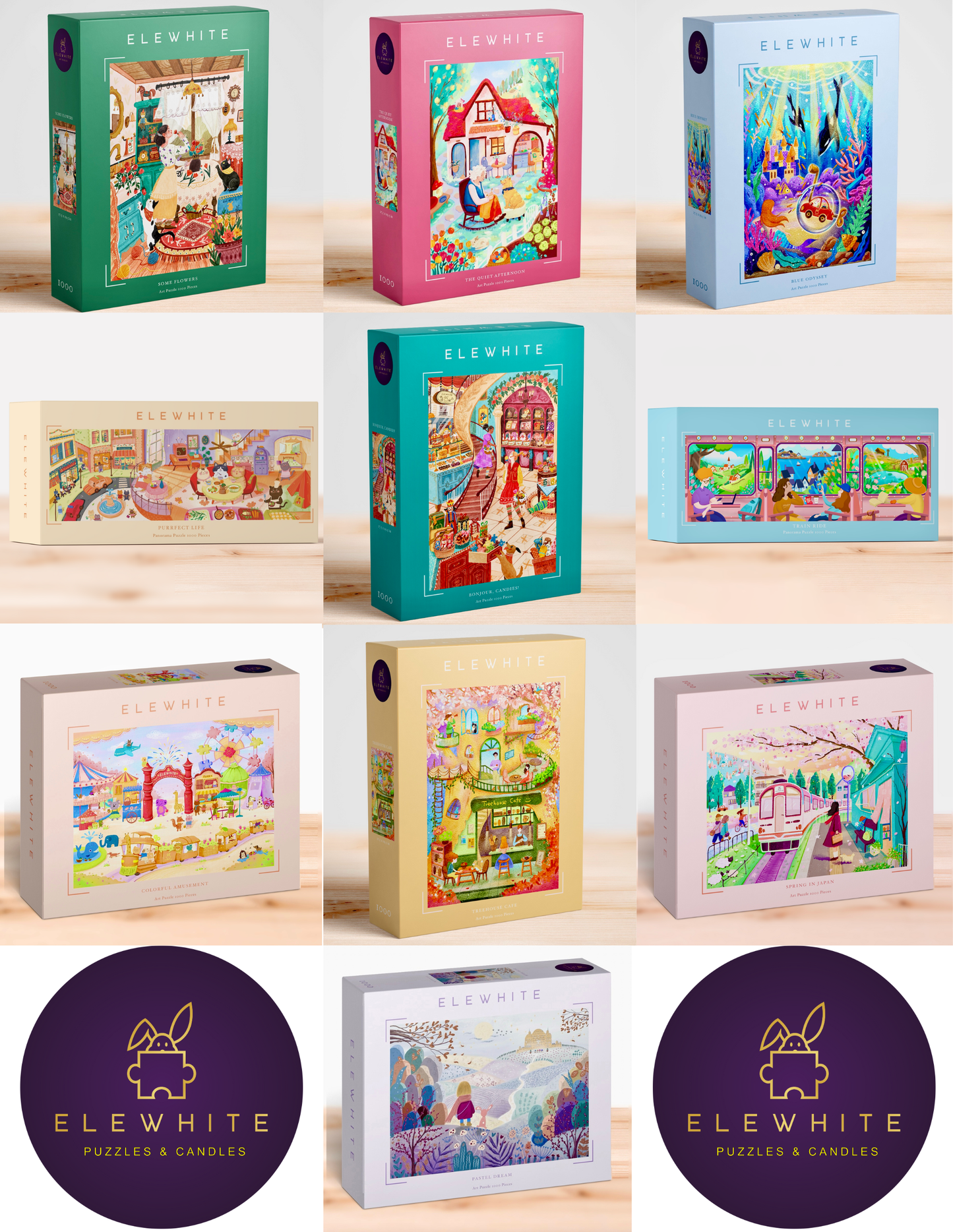 2026 Love x 1000, with Pastel Dream ♥️ [10 puzzles]